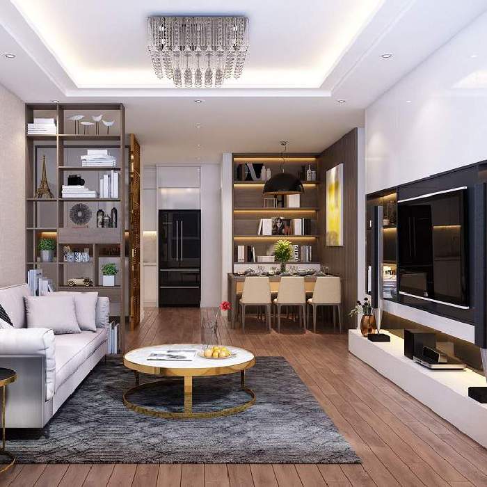 Thiết kế nội thất phòng khách