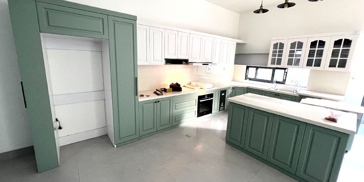 Dich vụ sơn sửa tủ bếp Hà Nội